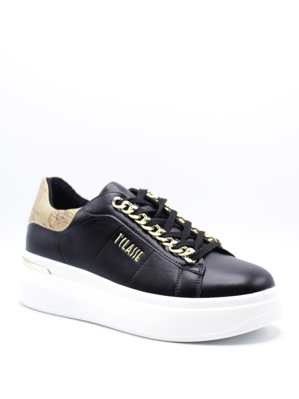 1^CLASSE Sneakers platform Donna - Nero modello 1009