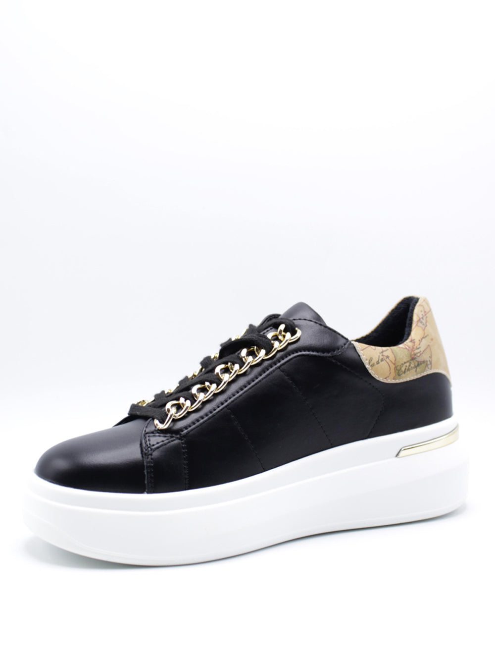 1^CLASSE Sneakers platform Donna - Nero modello 1009