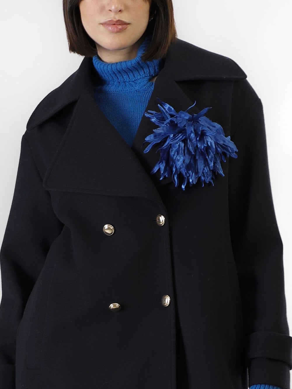 CAFE'NOIR Cappotto Donna - Blu modello C7JI0079