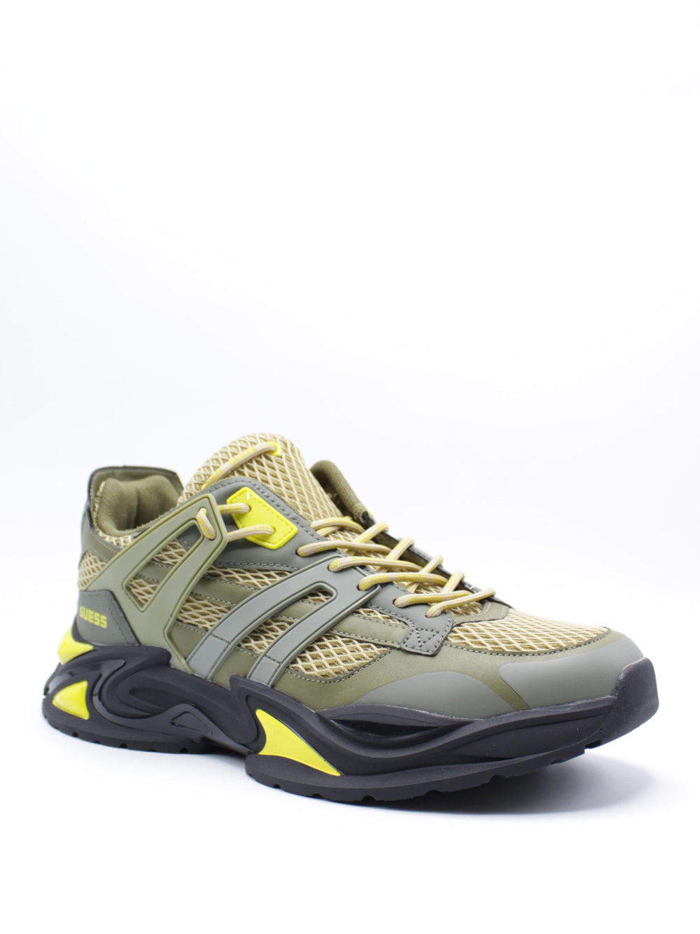 GUESS Sneakers Uomo - Verde modello FMJBELELL12