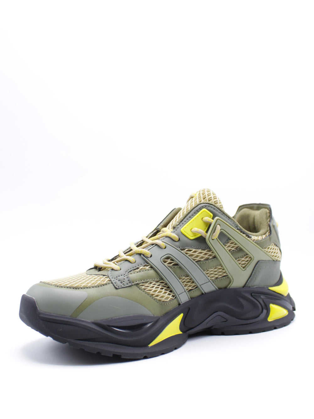 GUESS Sneakers Uomo - Verde modello FMJBELELL12