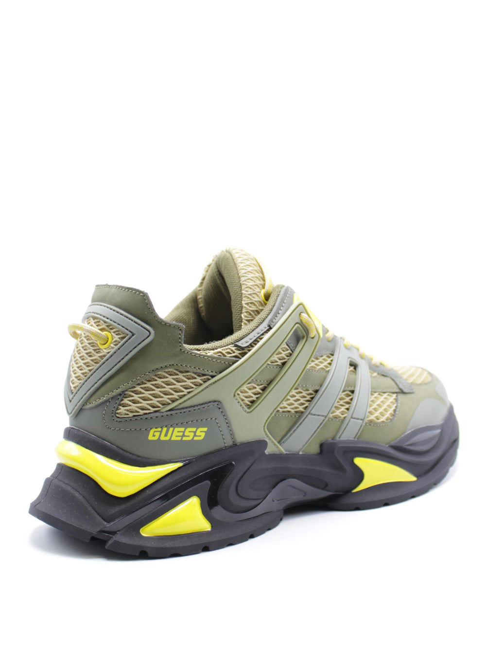 GUESS Sneakers Uomo - Verde modello FMJBELELL12