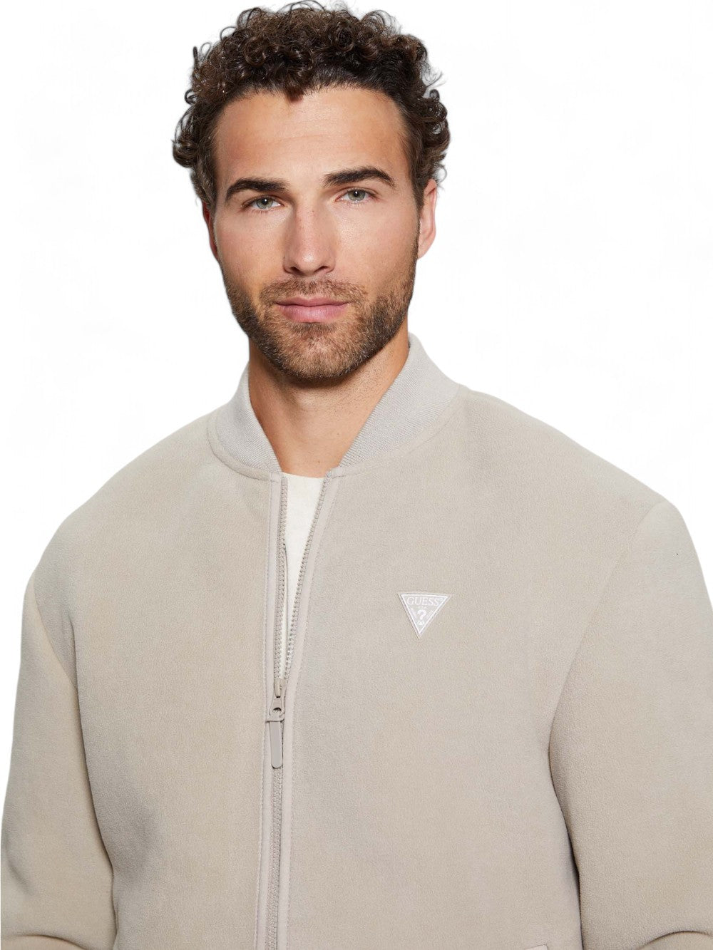 GUESS Felpa Uomo - Marrone modello Z4BL04KCEB0