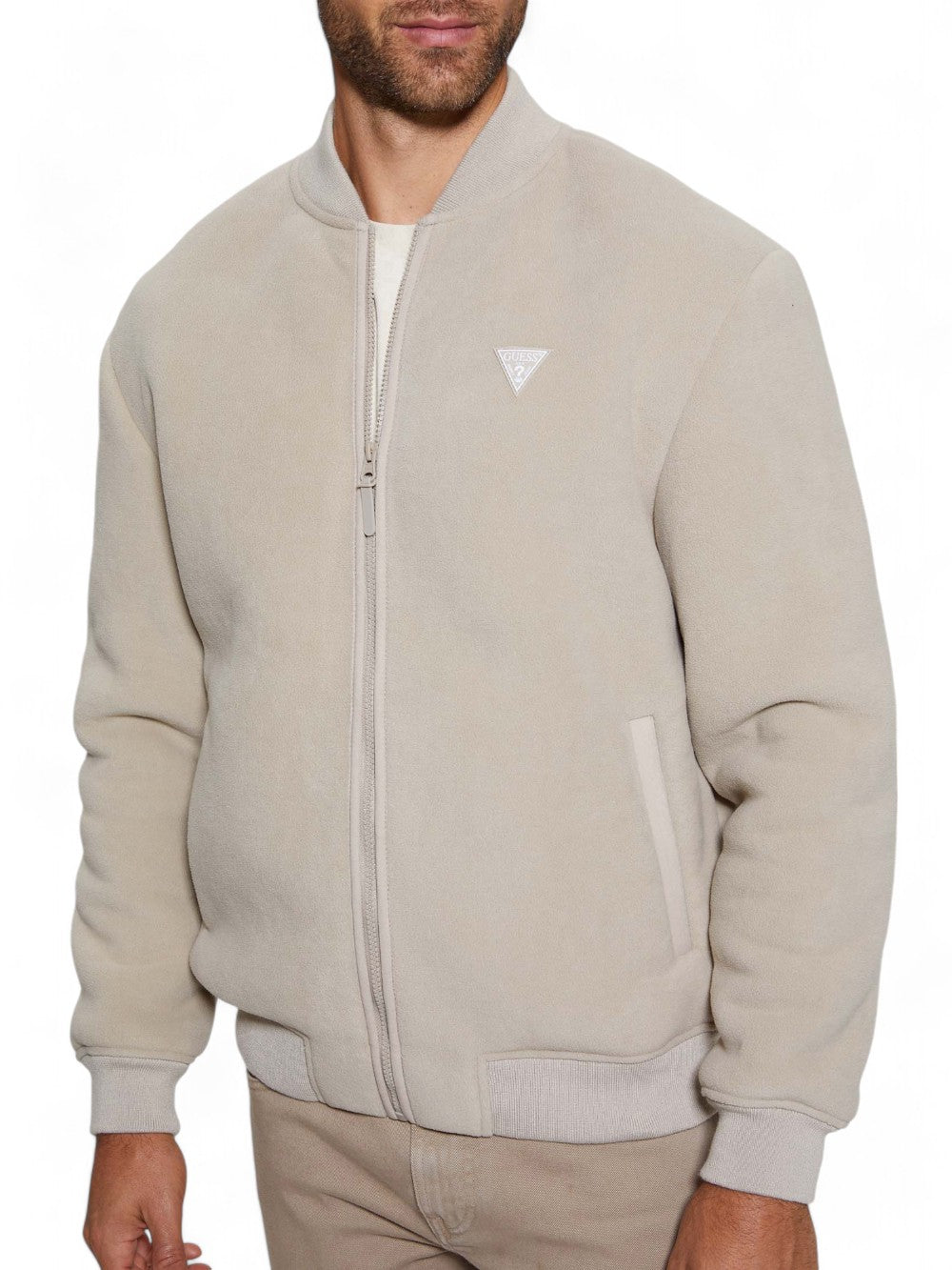 GUESS Felpa Uomo - Marrone modello Z4BL04KCEB0