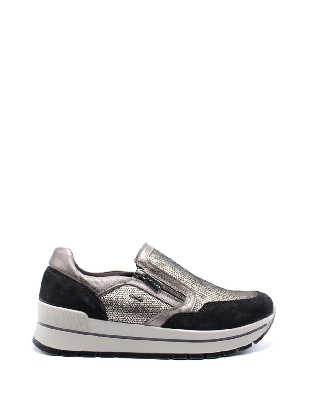 Zip Scarpe Da Donna Igi&co IGI&CO Sneakers Con Zip Donna Nero