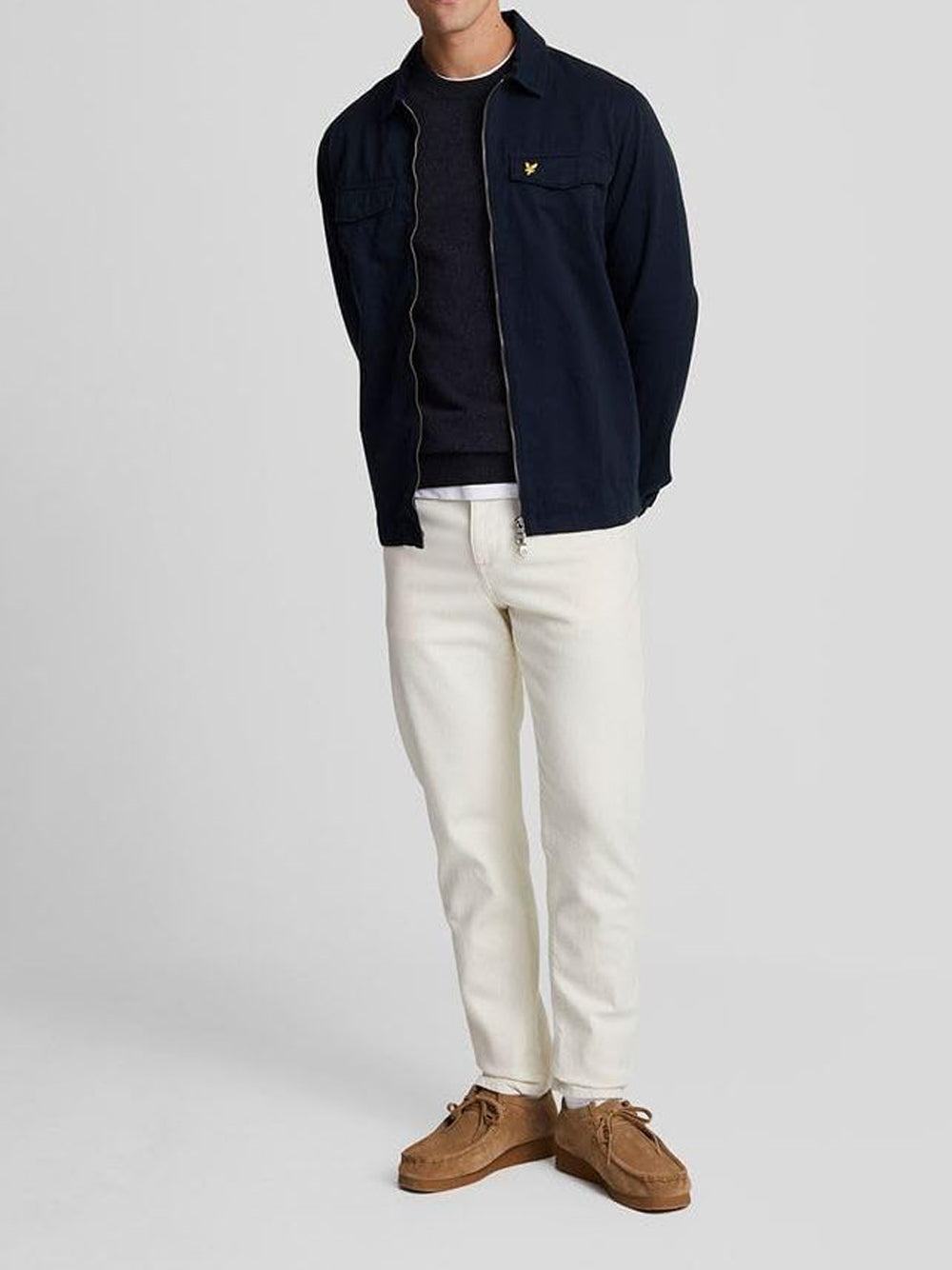 LYLE & SCOTT Maglione Uomo - Blu modello 24WMLSKN2114V