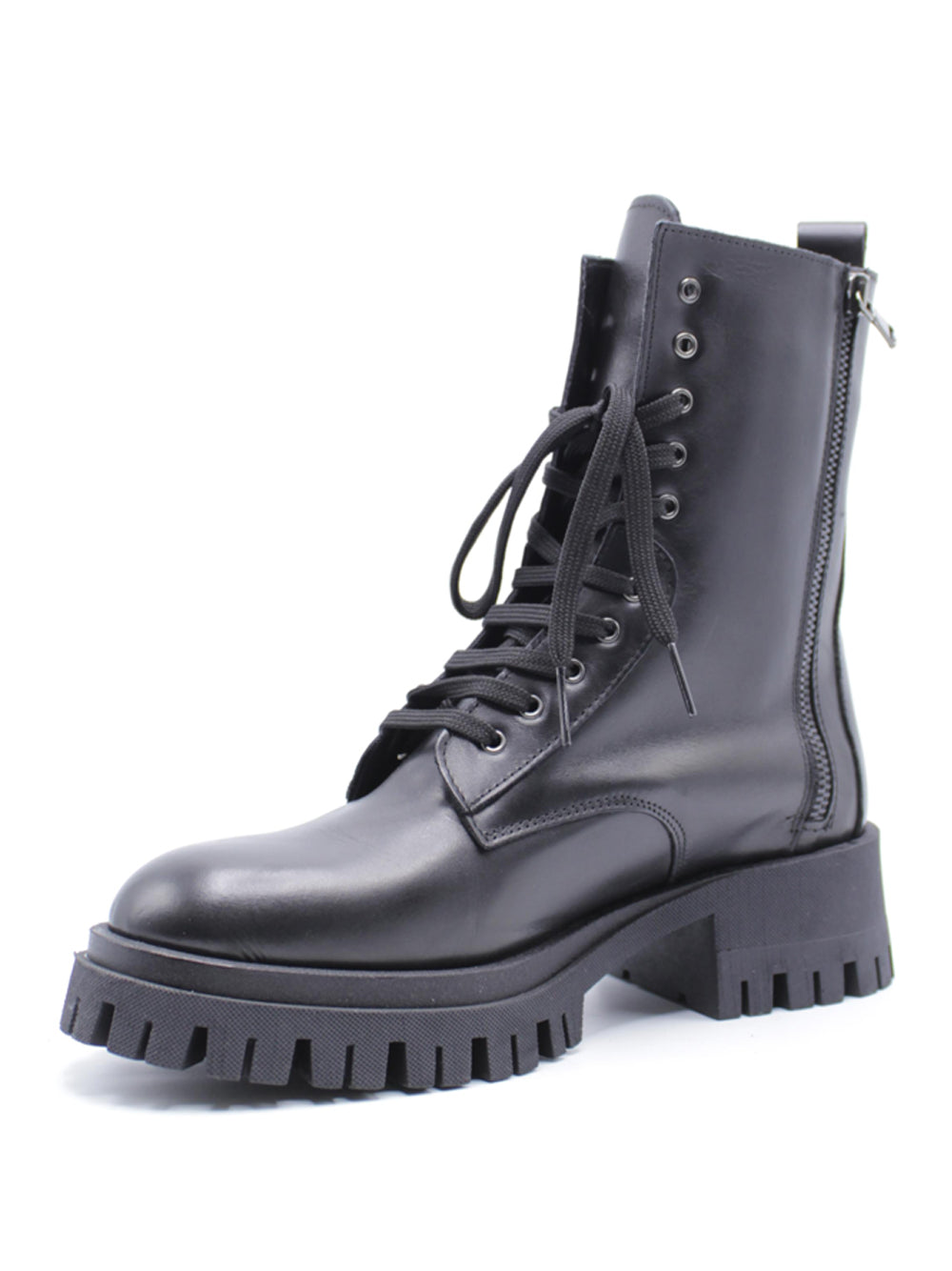 NICOLE Stivaletti platform Donna - Nero modello NW18