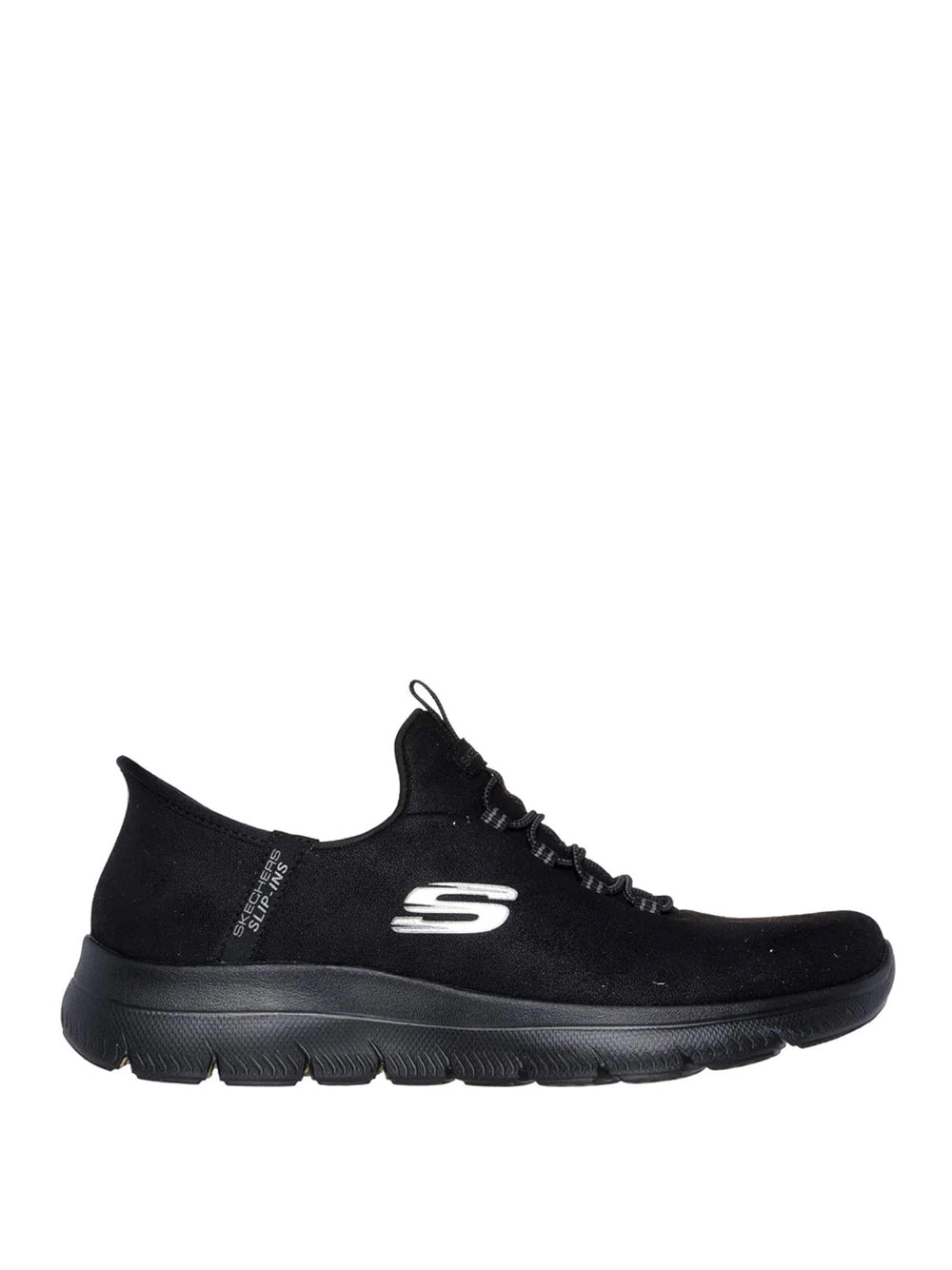 SKECHERS Sneakers slip-in Donna Nero modello 150254 150254