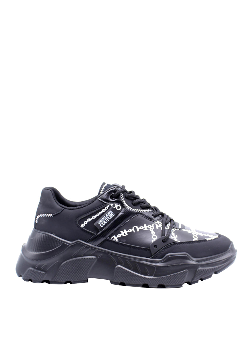 VERSACE JEANS COUTURE Sneakers Uomo - Nero modello 77YA3SC9