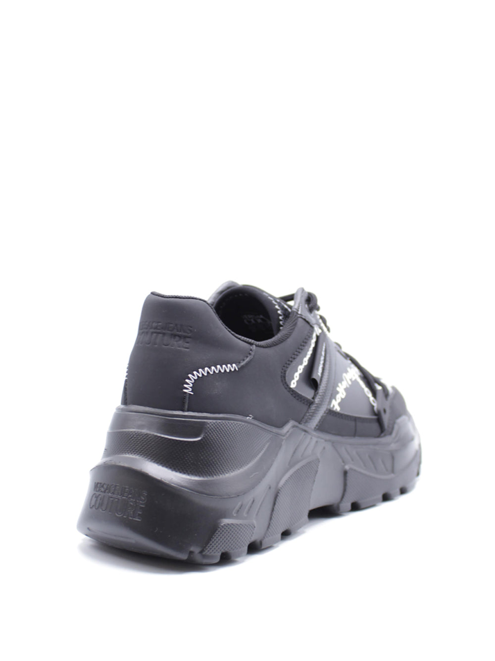 VERSACE JEANS COUTURE Sneakers Uomo - Nero modello 77YA3SC9