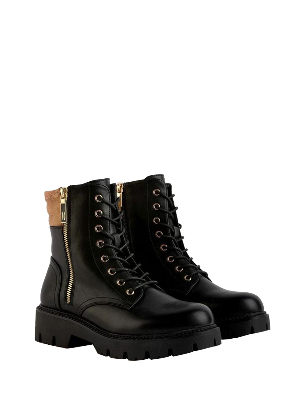 1^CLASSE Stivaletti con zip Donna - Nero modello 0937