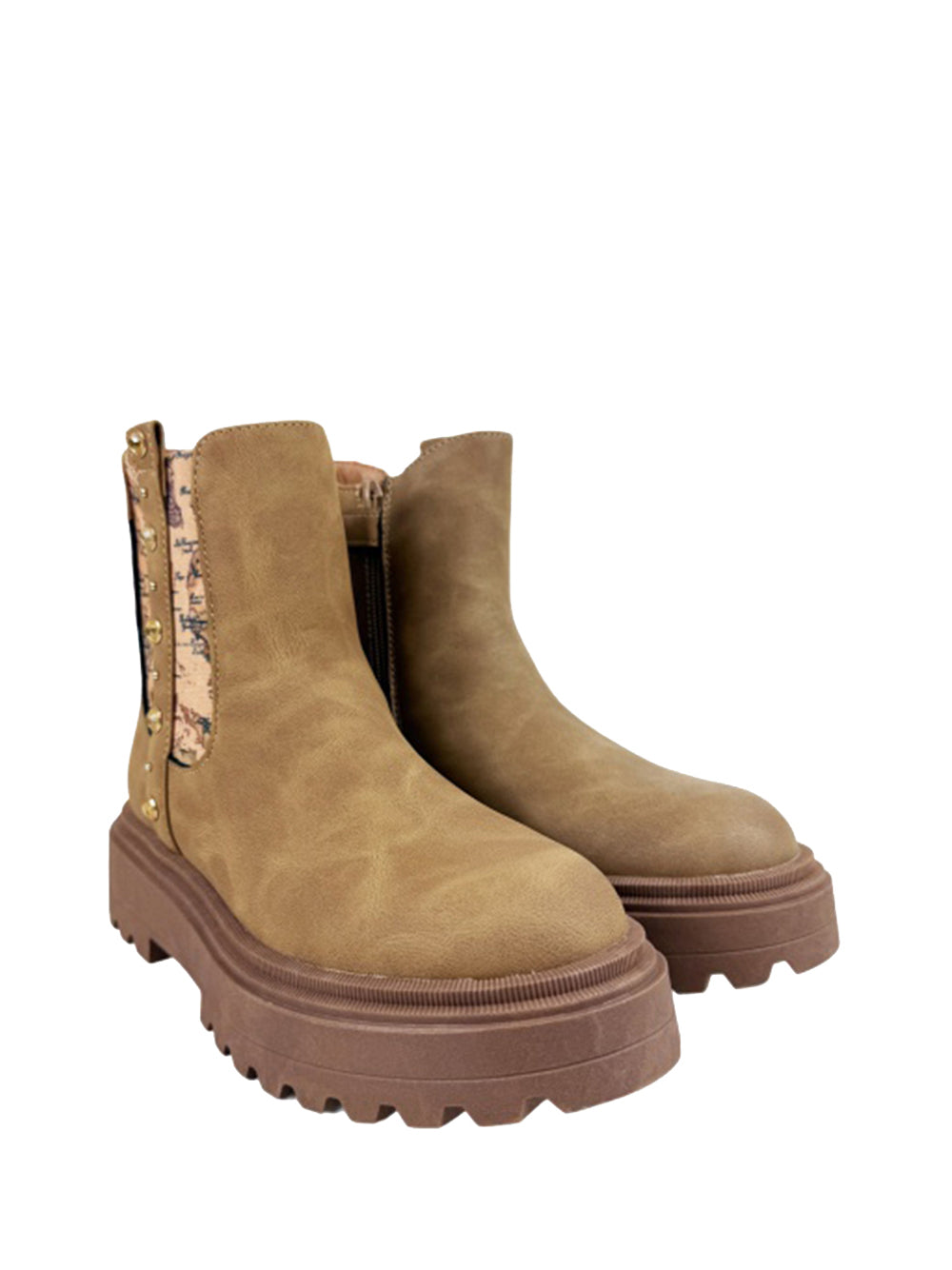 1^CLASSE Stivaletti beatles Donna - Beige modello 2323