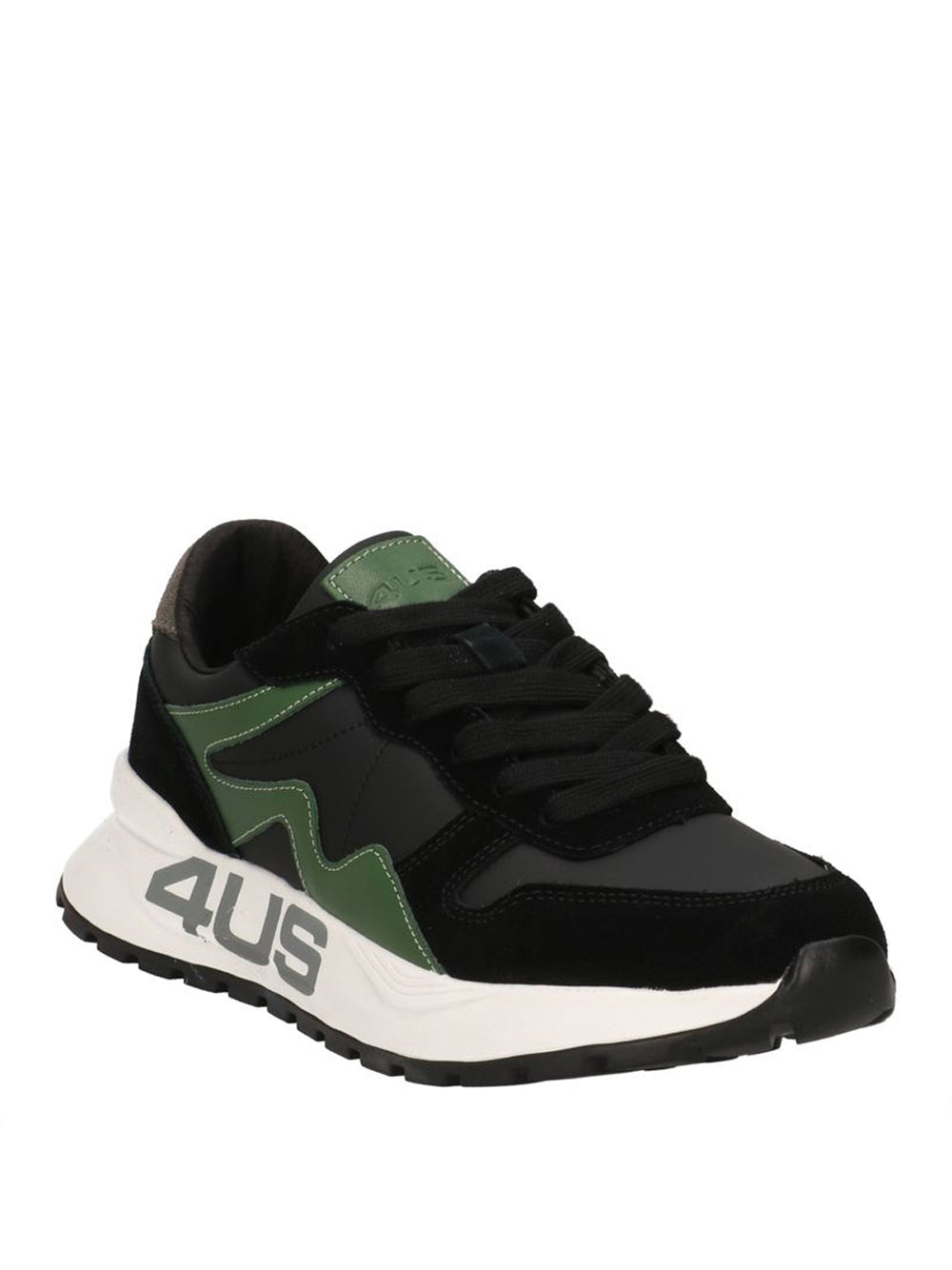 4US Sneakers Uomo - Nero modello 4US4A