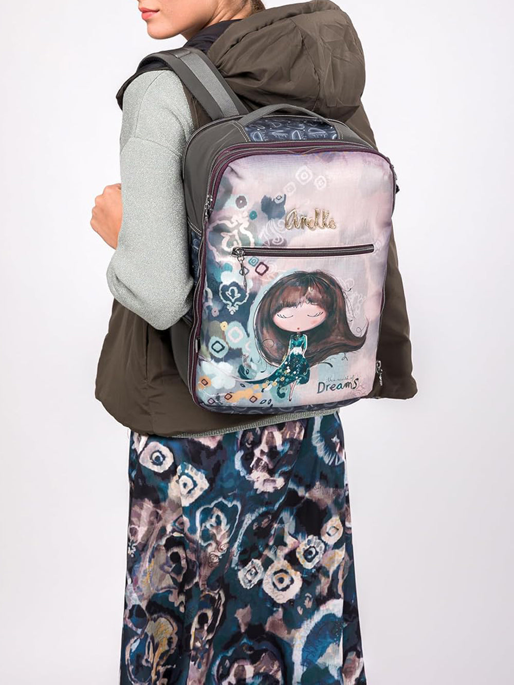 ANEKKE Borsa a Zainetto Donna - Multicolor modello 41575-012