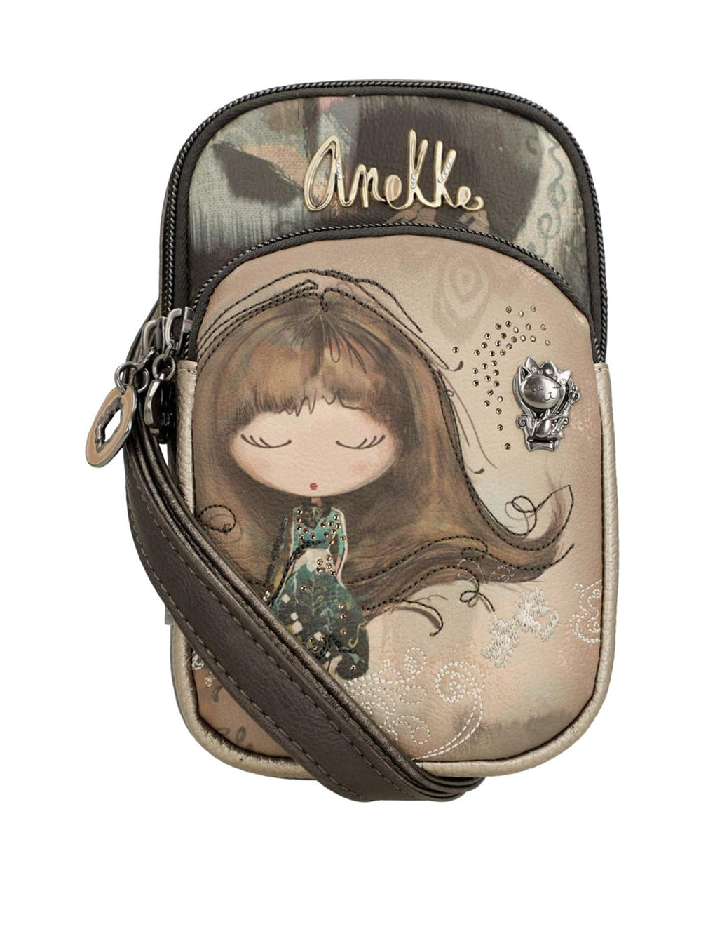 ANEKKE Borsa a Tracolla Donna - Beige modello 41703-907