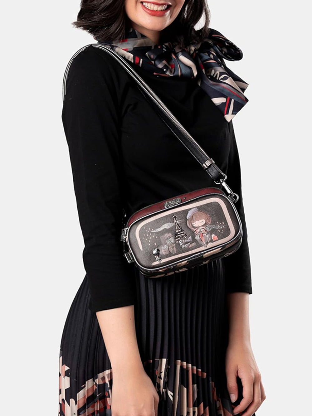 ANEKKE Borsa a Tracolla Donna - Marrone modello 41803-445