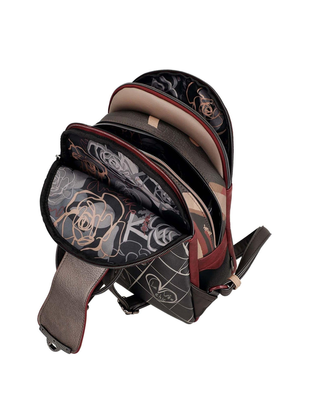 ANEKKE Borsa a Zainetto Donna - Marrone modello 41805-043