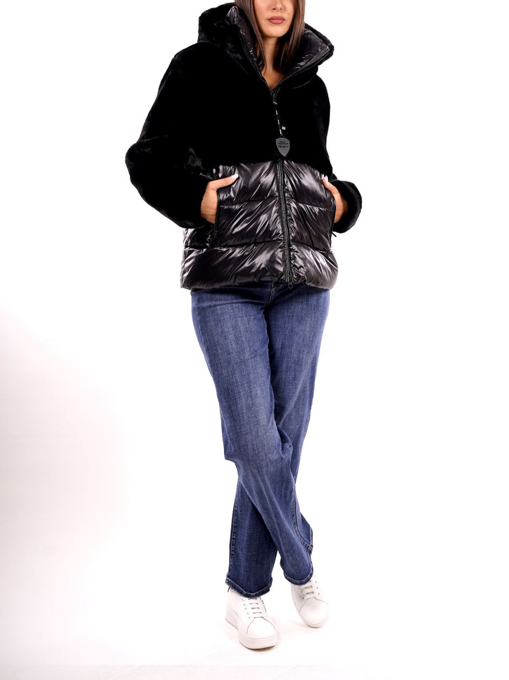 BLAUER Giubbino Donna - Nero modello 25WBLDC02178