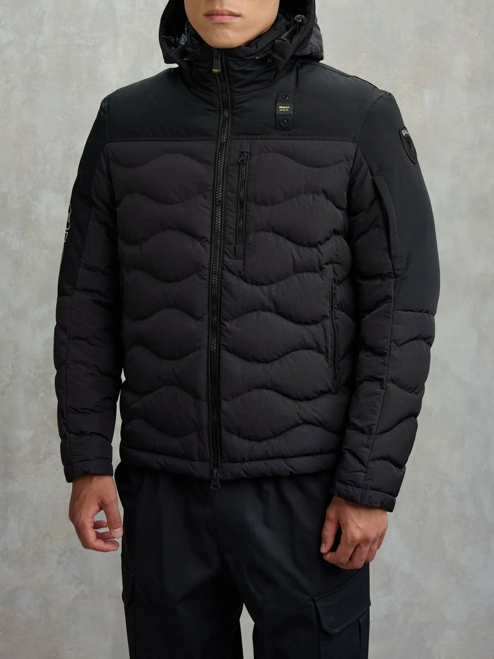 BLAUER Giubbino Uomo - Nero modello 25WBLUC02152