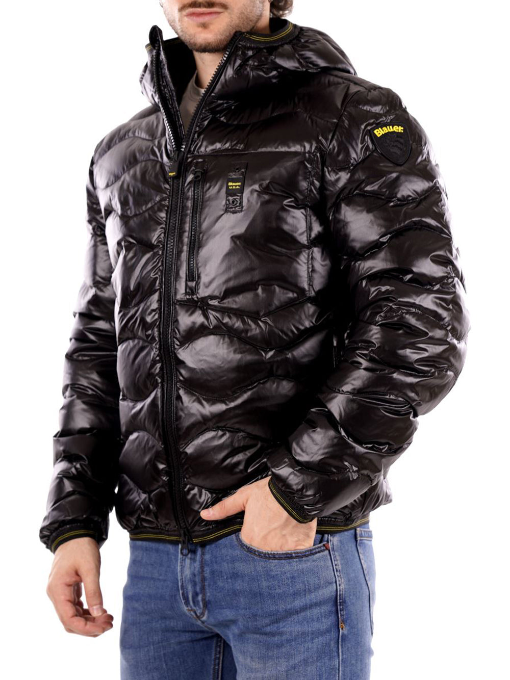 BLAUER Giubbino Uomo - Nero modello 25WBLUC03074