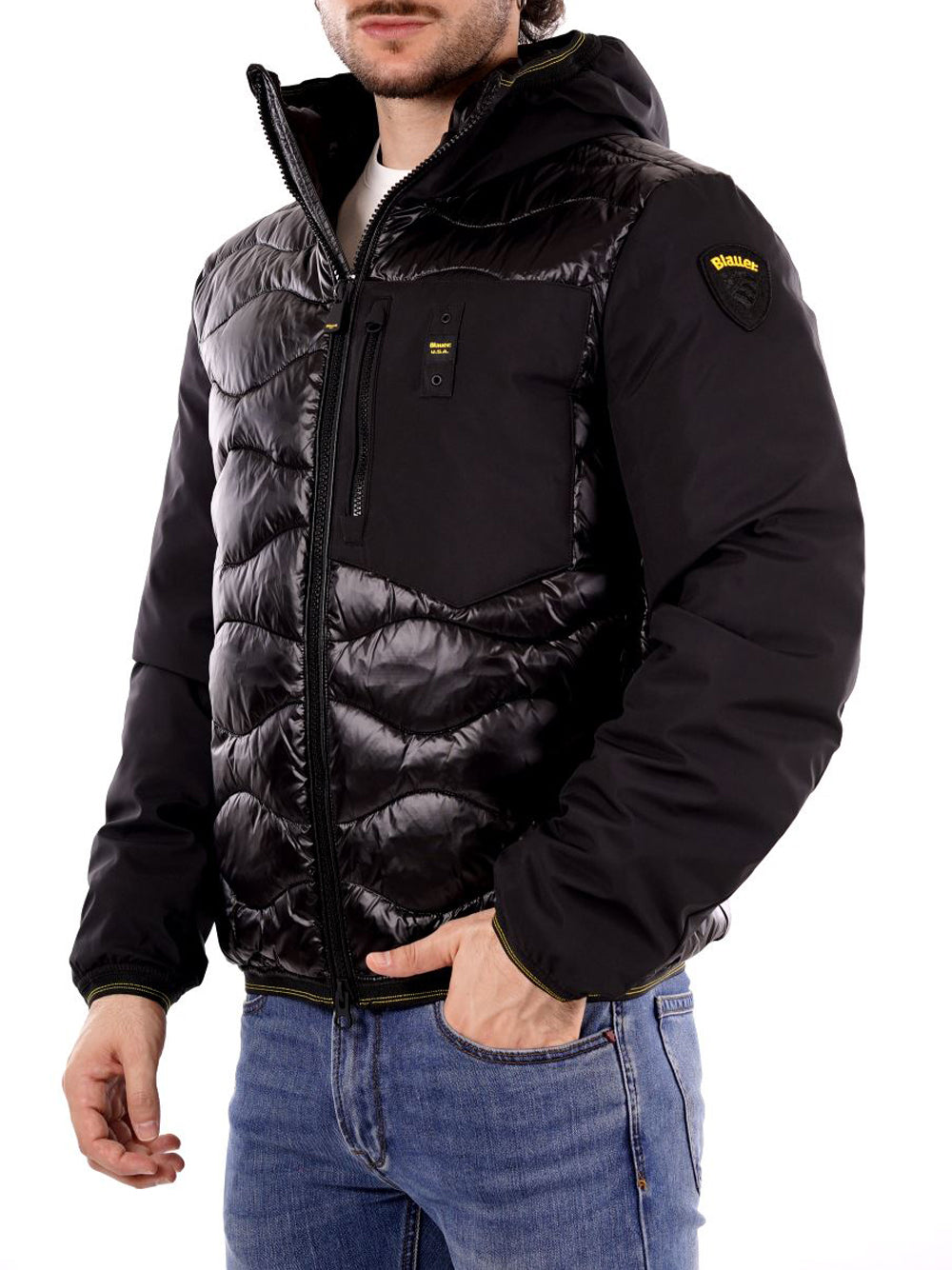 BLAUER Giubbino Uomo - Nero modello 25WBLUC08078