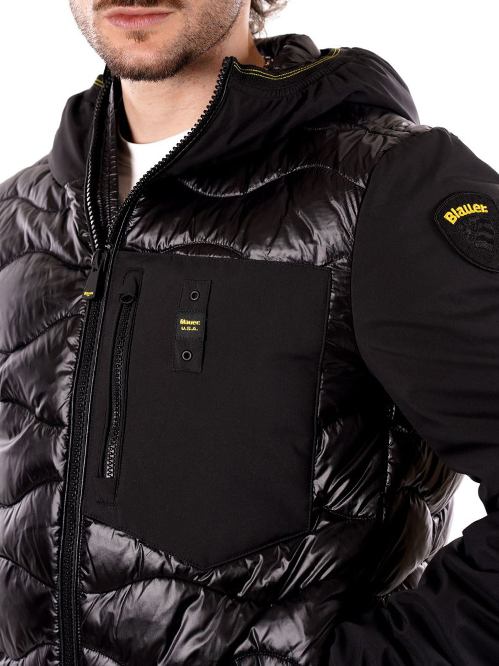 BLAUER Giubbino Uomo - Nero modello 25WBLUC08078