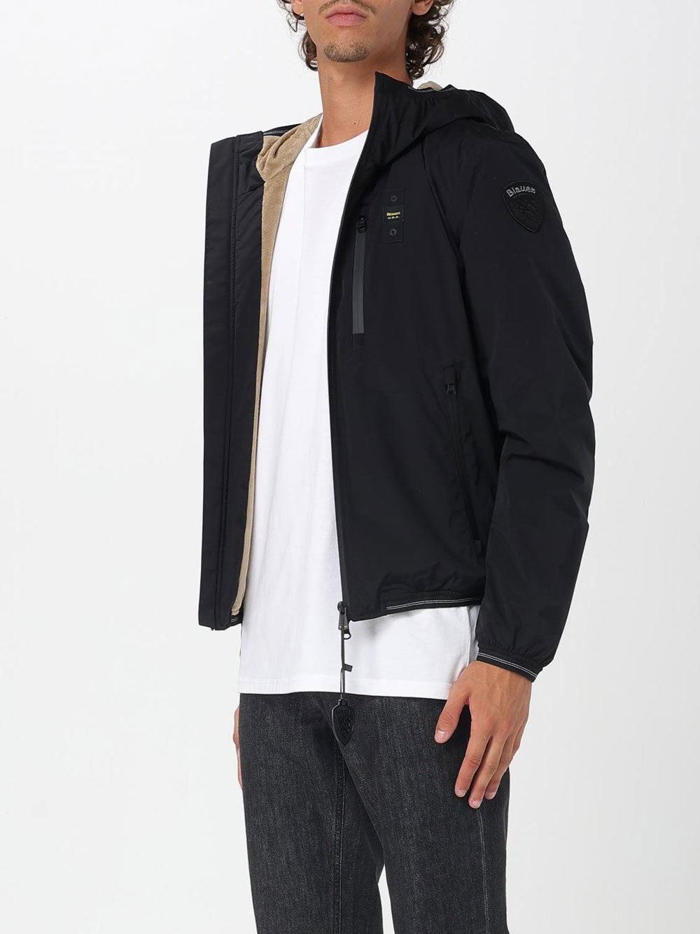 BLAUER Giubbino Uomo - Nero modello 25WBLUC11083