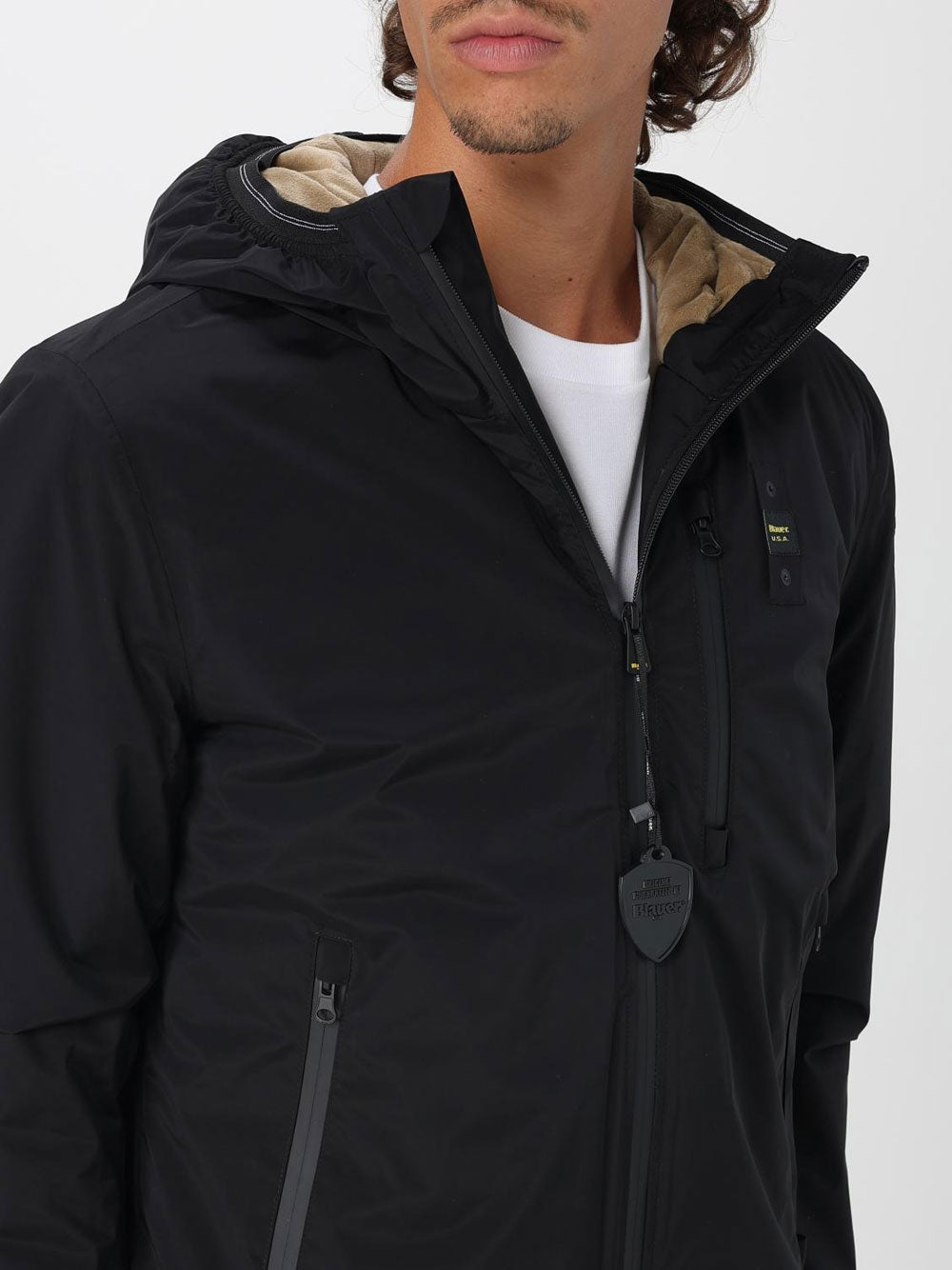 BLAUER Giubbino Uomo - Nero modello 25WBLUC11083