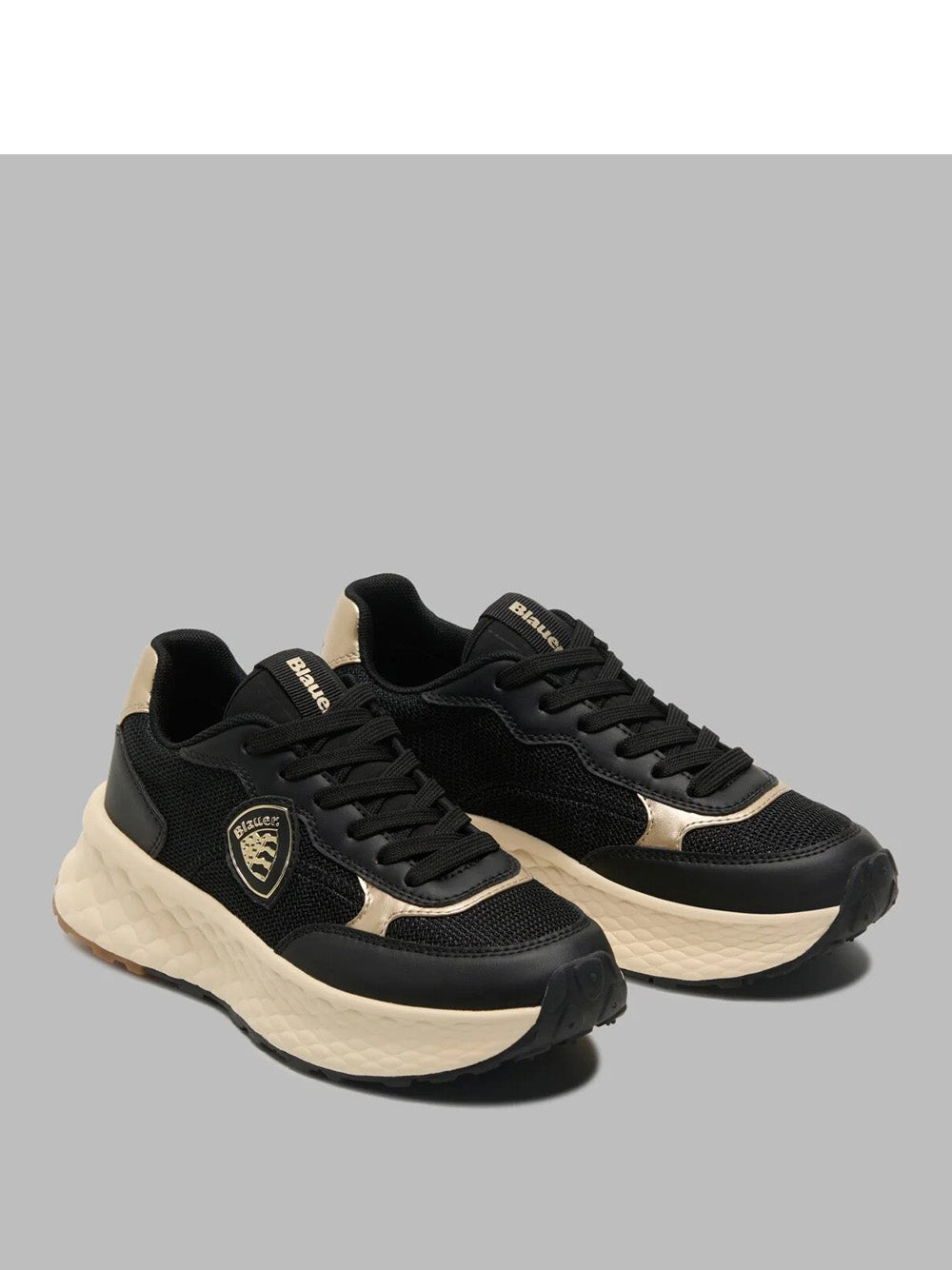 BLAUER Sneakers plantare estraibile Donna - Nero modello F5LYNN01/LEG