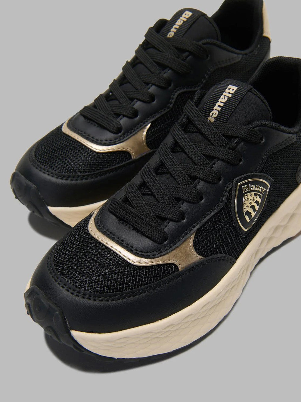 BLAUER Sneakers plantare estraibile Donna - Nero modello F5LYNN01/LEG