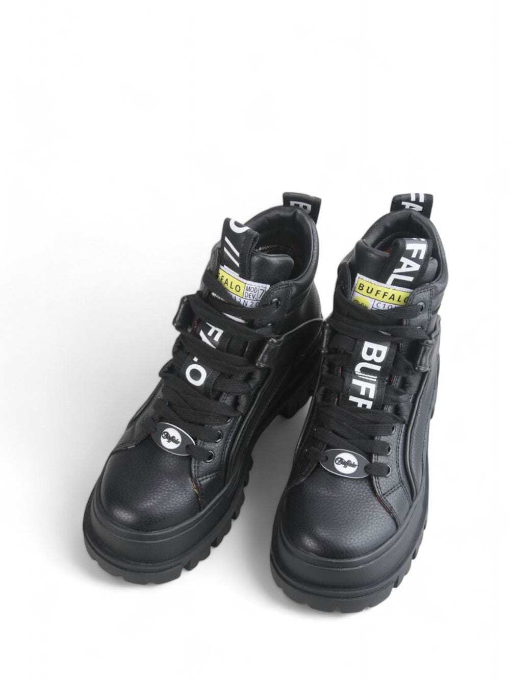 BUFFALO Sneakers platform Donna - Nero modello 1622045
