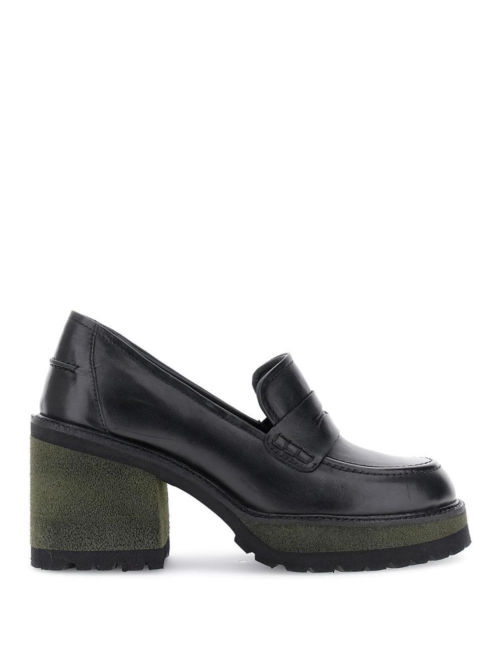 Mocassini Mary Jane Donna In Similpelle Con Fibbia, Suola 3,5 Cm - Stile Scolaretta, Colore Nero
