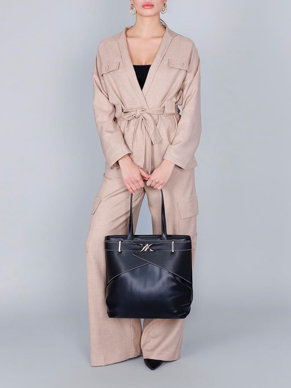 CAFE'NOIR Borsa a Spalla Donna - Nero modello C3WG0917