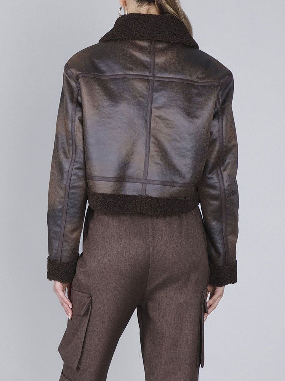 CAFE'NOIR Giubbino Donna - Marrone modello C7JG0035