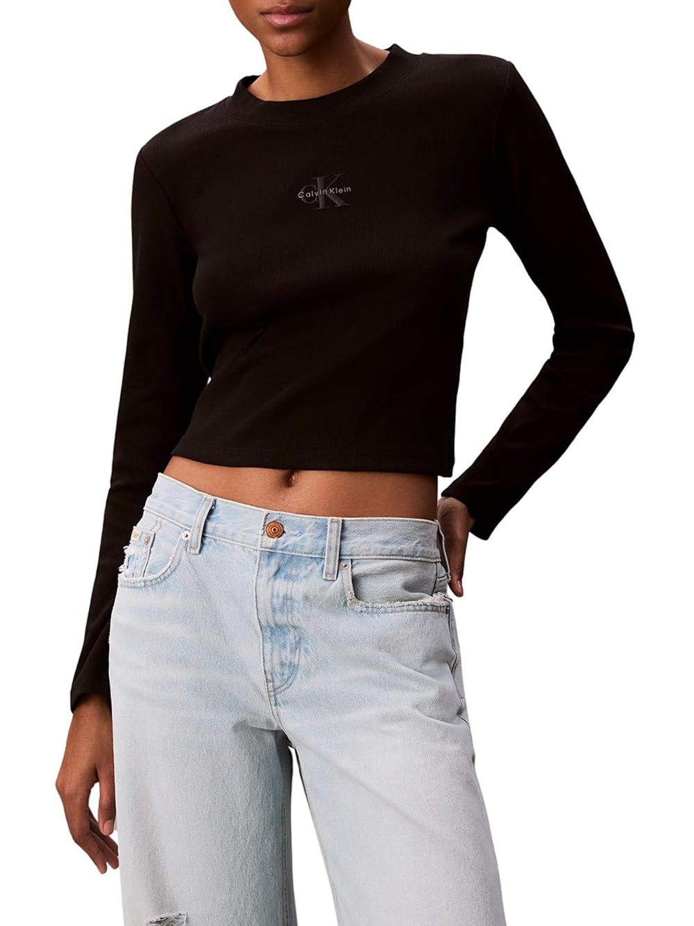 CALVIN KLEIN Maglione Donna - Nero modello LV047A803G