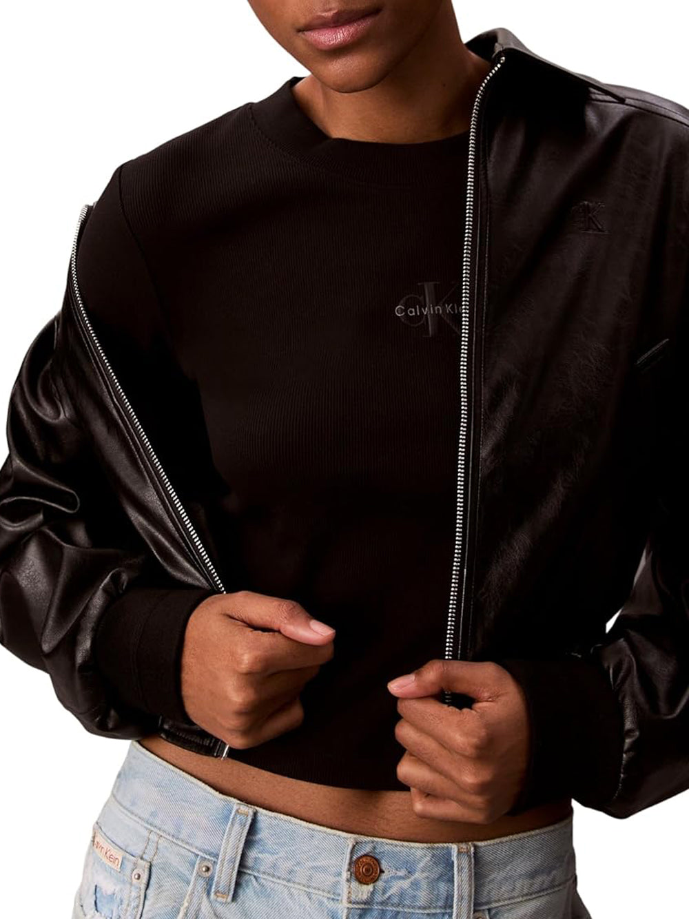 CALVIN KLEIN Maglione Donna - Nero modello LV047A803G