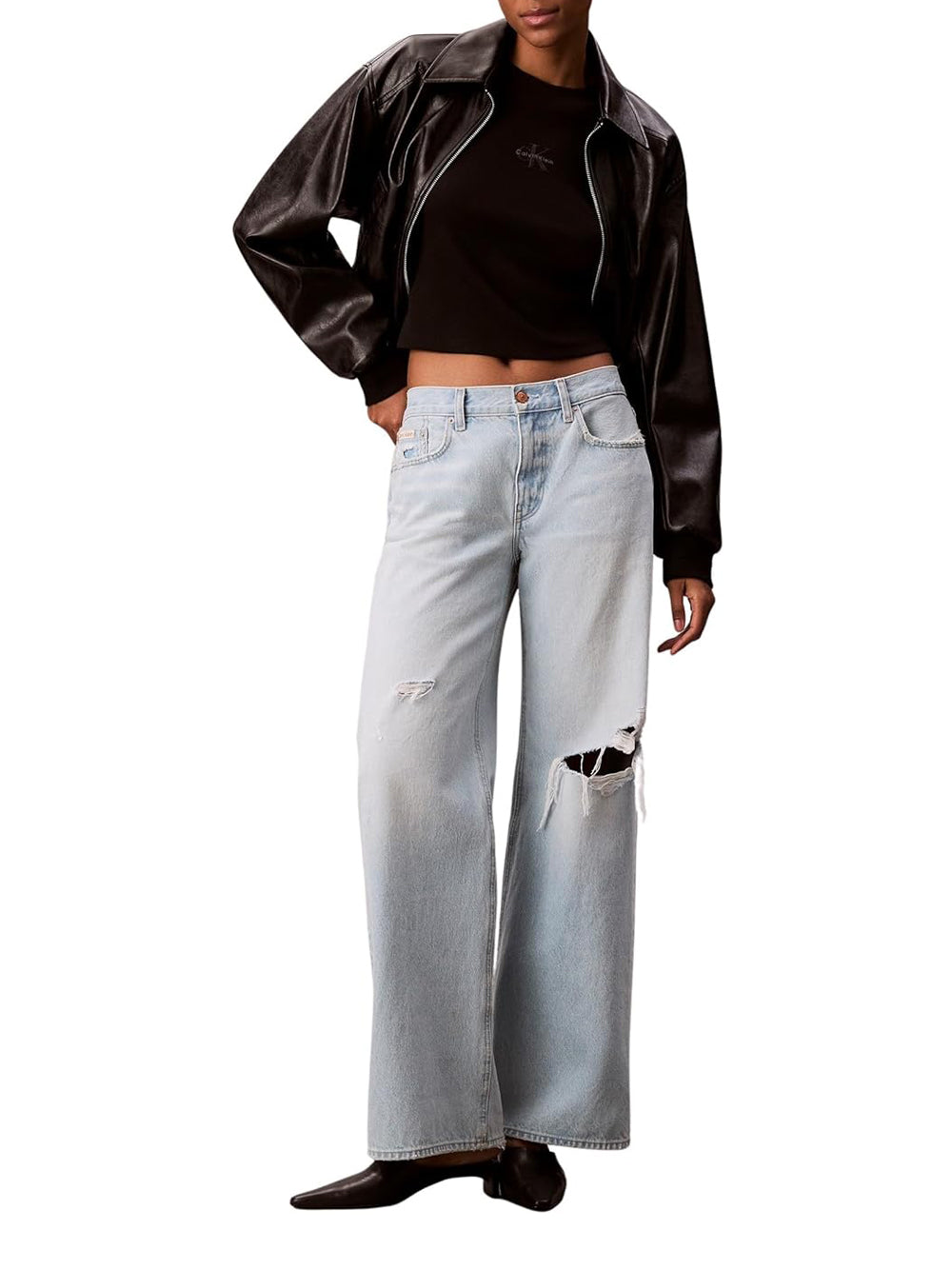 CALVIN KLEIN Maglione Donna - Nero modello LV047A803G