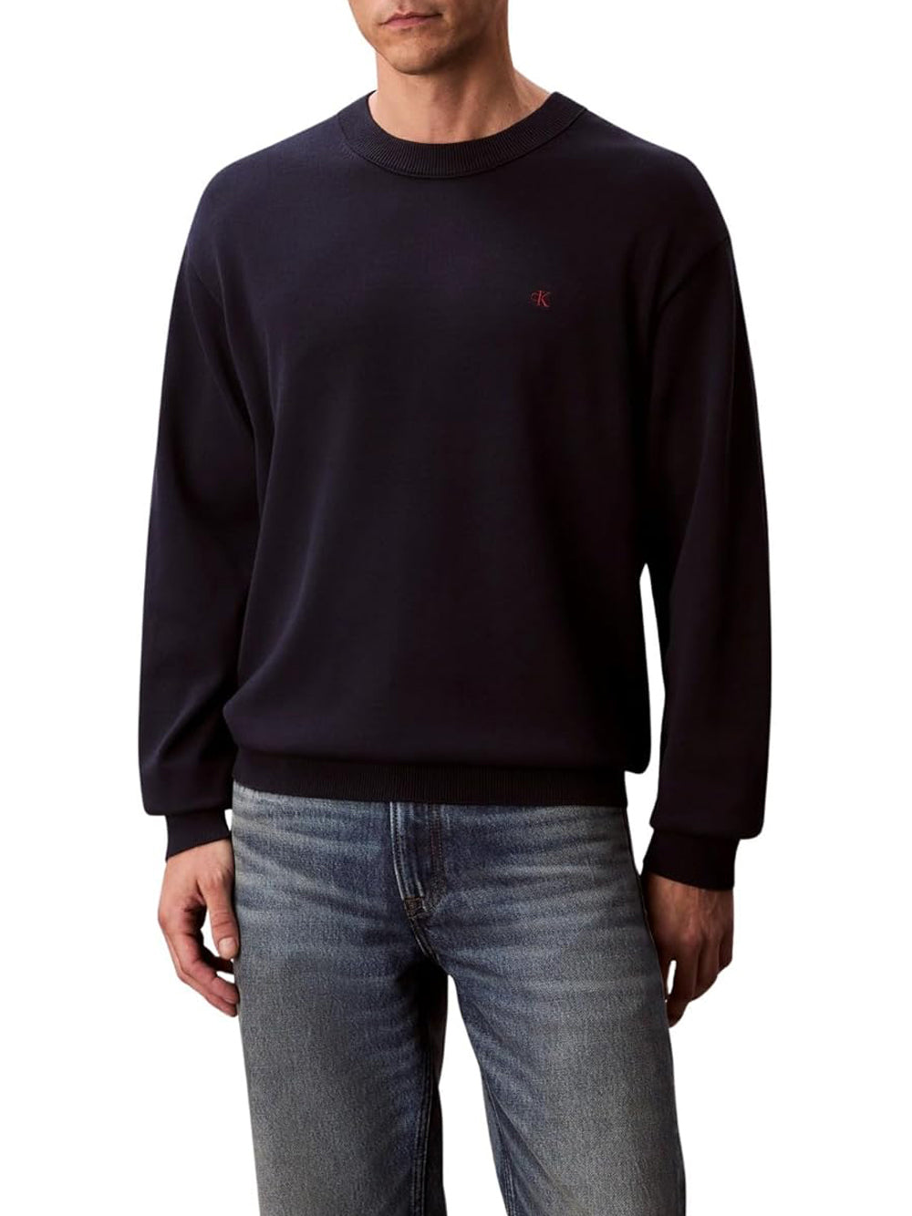 CALVIN KLEIN Felpa Uomo - Blu modello LV04RC309G