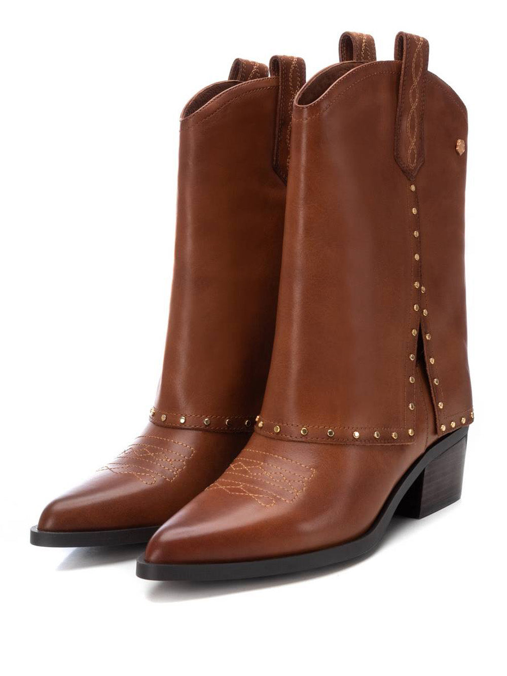 CARMELA Stivali texano Donna - Camel modello 161961