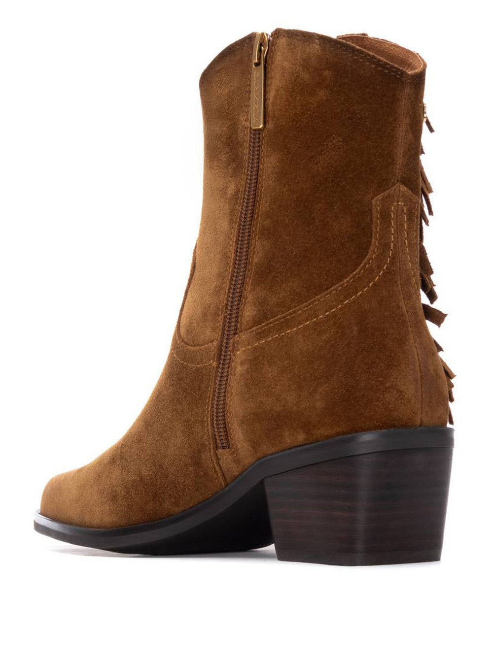 CARMELA Stivaletti texano Donna - Camel modello 162663