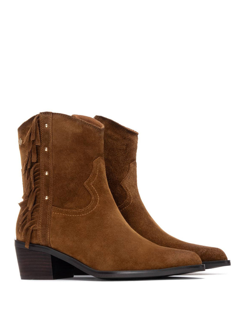 CARMELA Stivaletti texano Donna - Camel modello 162663