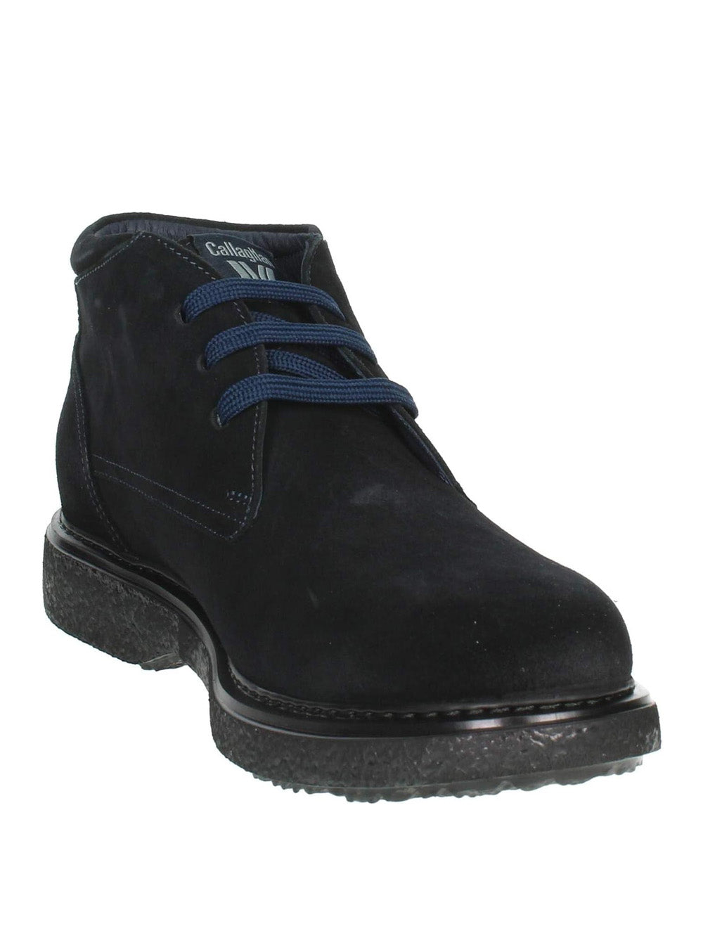 CHALLAGAN Scarpe Stringate Polacchine Uomo - Blu modello 12302