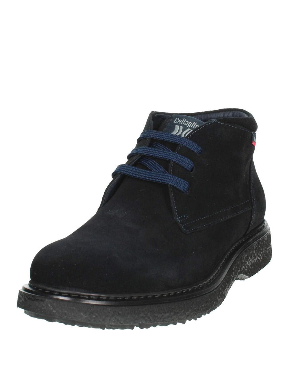 CHALLAGAN Scarpe Stringate Polacchine Uomo - Blu modello 12302