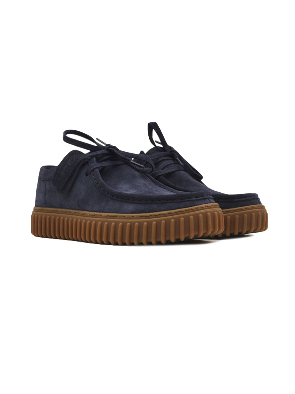 CLARKS Scarpe Stringate wallabee Uomo - Blu modello 26179708