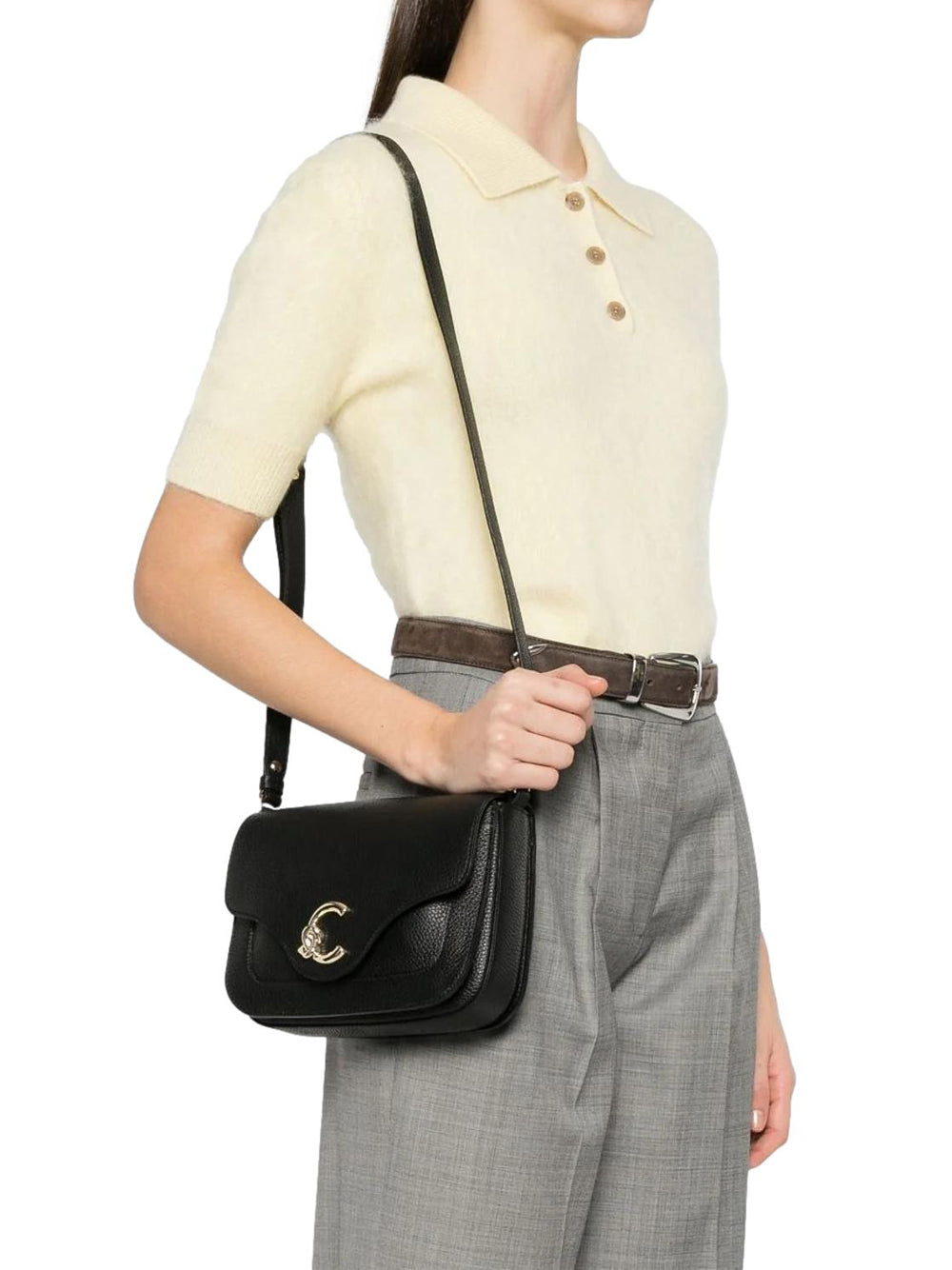 COCCINELLE Borsa a Tracolla Donna - Nero modello E1SSL150101