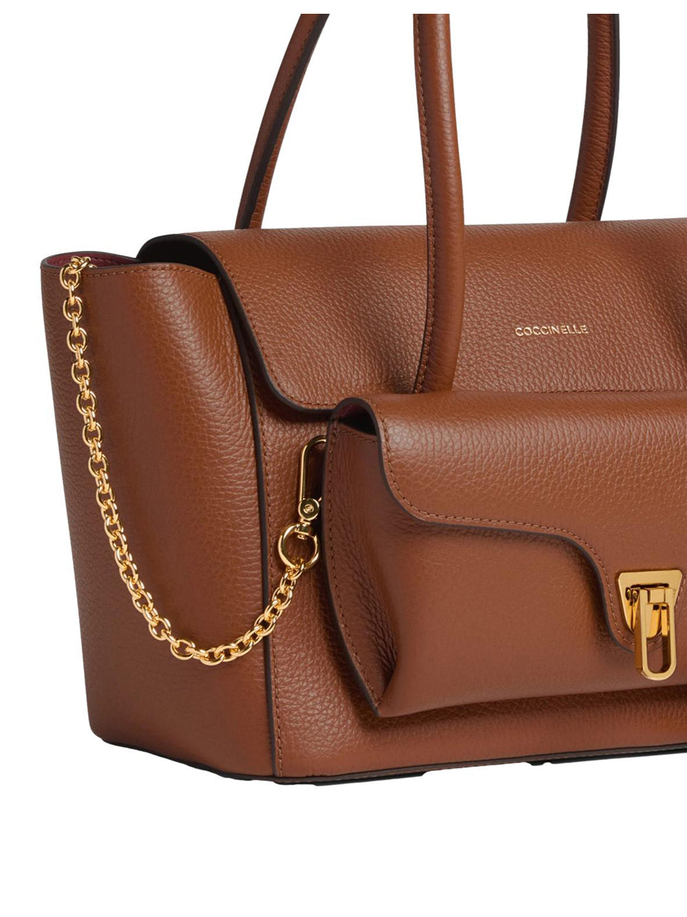 COCCINELLE Borsa a Spalla Donna - Cognac modello E1T8A180201