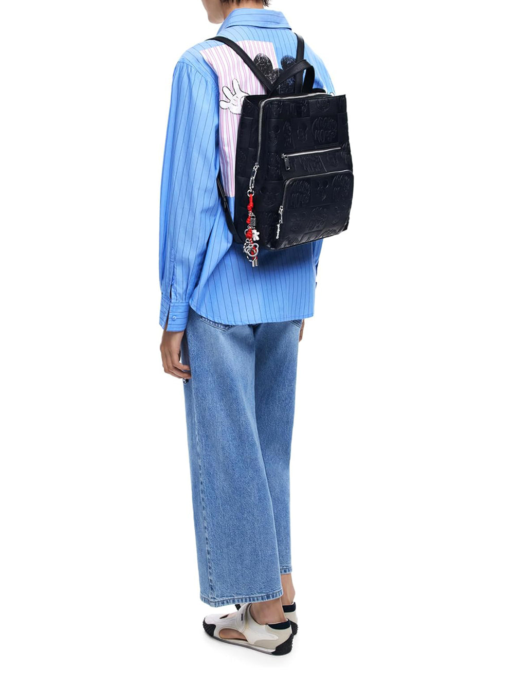 DESIGUAL Borsa a Zainetto Donna - Nero modello 25WAKP02