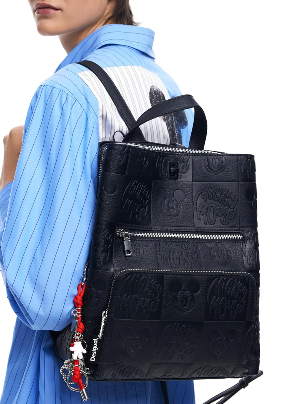 DESIGUAL Borsa a Zainetto Donna - Nero modello 25WAKP02