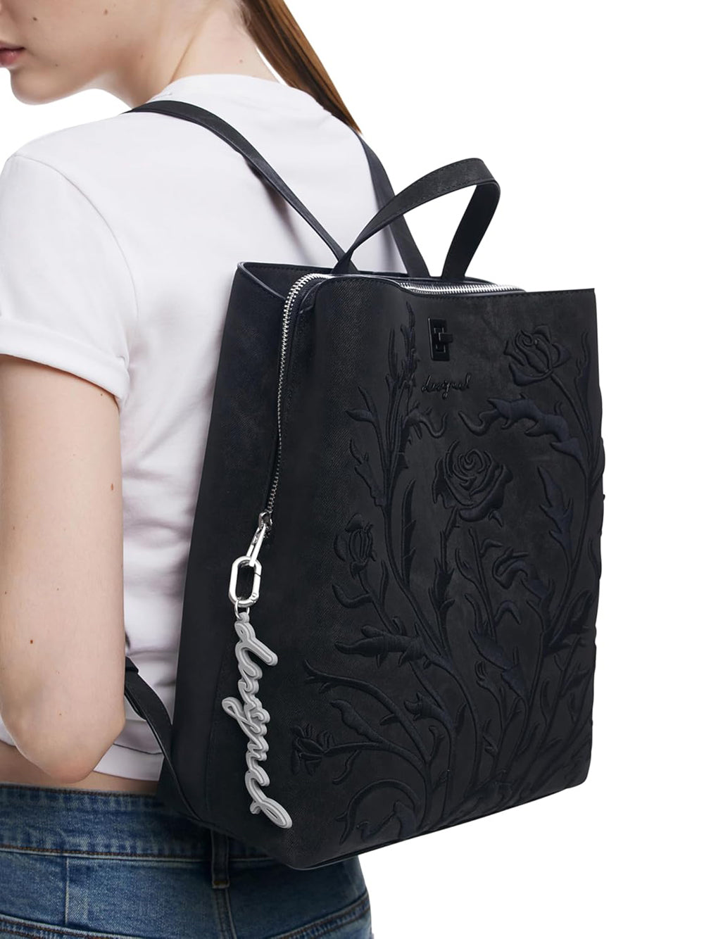 DESIGUAL Borsa a Zainetto Donna - Nero modello 25WAKP06
