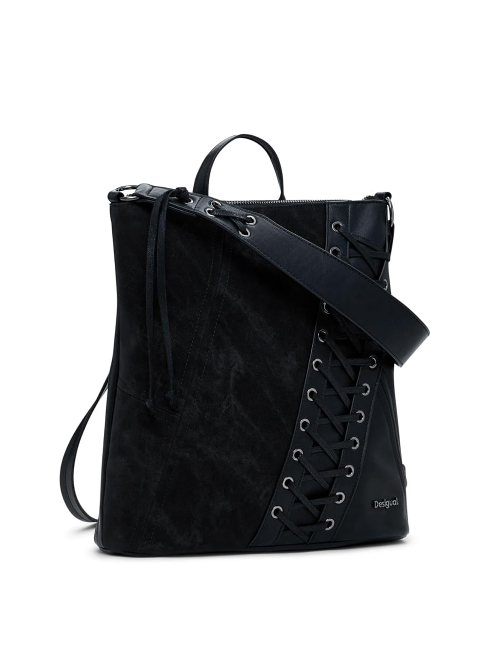 DESIGUAL Borsa a Zainetto Donna - Nero modello 25WAKP12